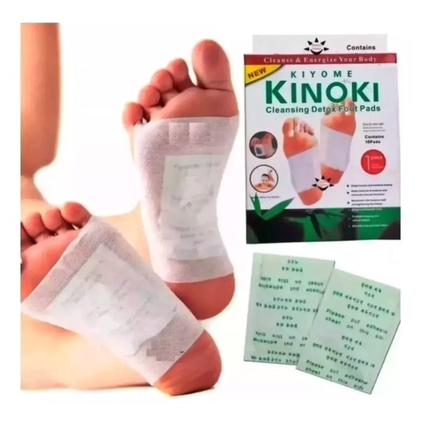 Miniatura 2 de Parches Detox Kinoki Para Pies Natural